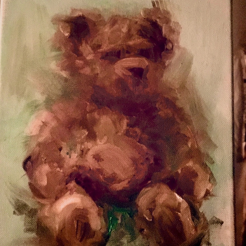 Original oils!! JAR studios (FB) 🧸 5”x7” !!!!
